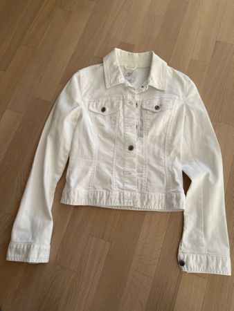 S.Oliver Jeansjacke, reinweiss, top Zustand