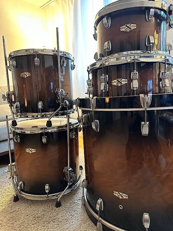 Strumenti musicali: Schlagzeug: Ludwig epic x over Shellset – Usato da Oberwil b. Zug venduto da pan_5syd 1