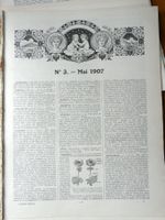 Larousse Mensuel Illustré -No 3/05.1907 vintage scrapbooking