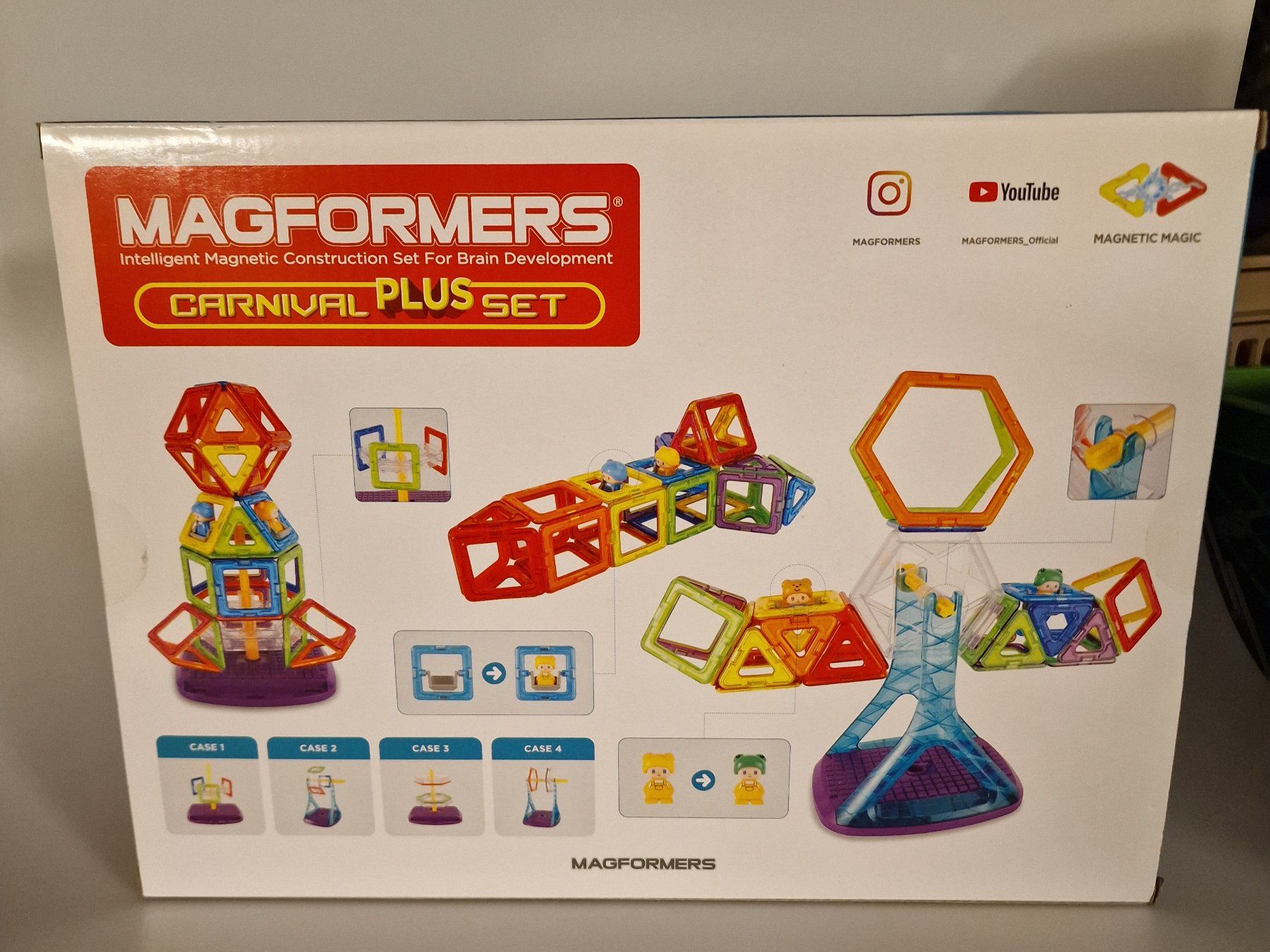 Kit di costruzioni: Magformers Carnival Plus Set, 48 Teile, Neu – Nuovo e nell'imballaggio originale da Oberuzwil venduto da aseinkaufswelt 1