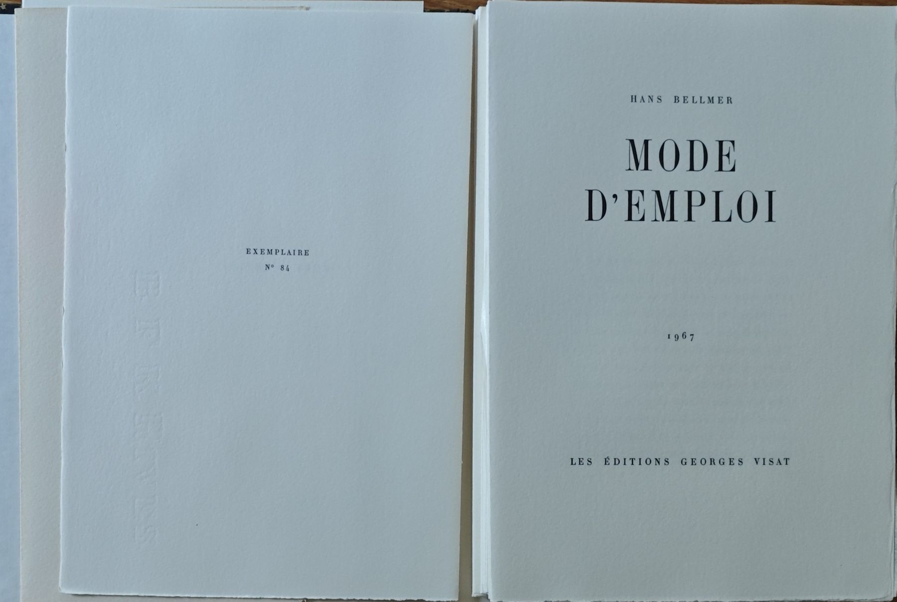 Tableaux: Hans Bellmer Mode d'emploi 1967 Etching Print – D'occasion à St moritz par apog