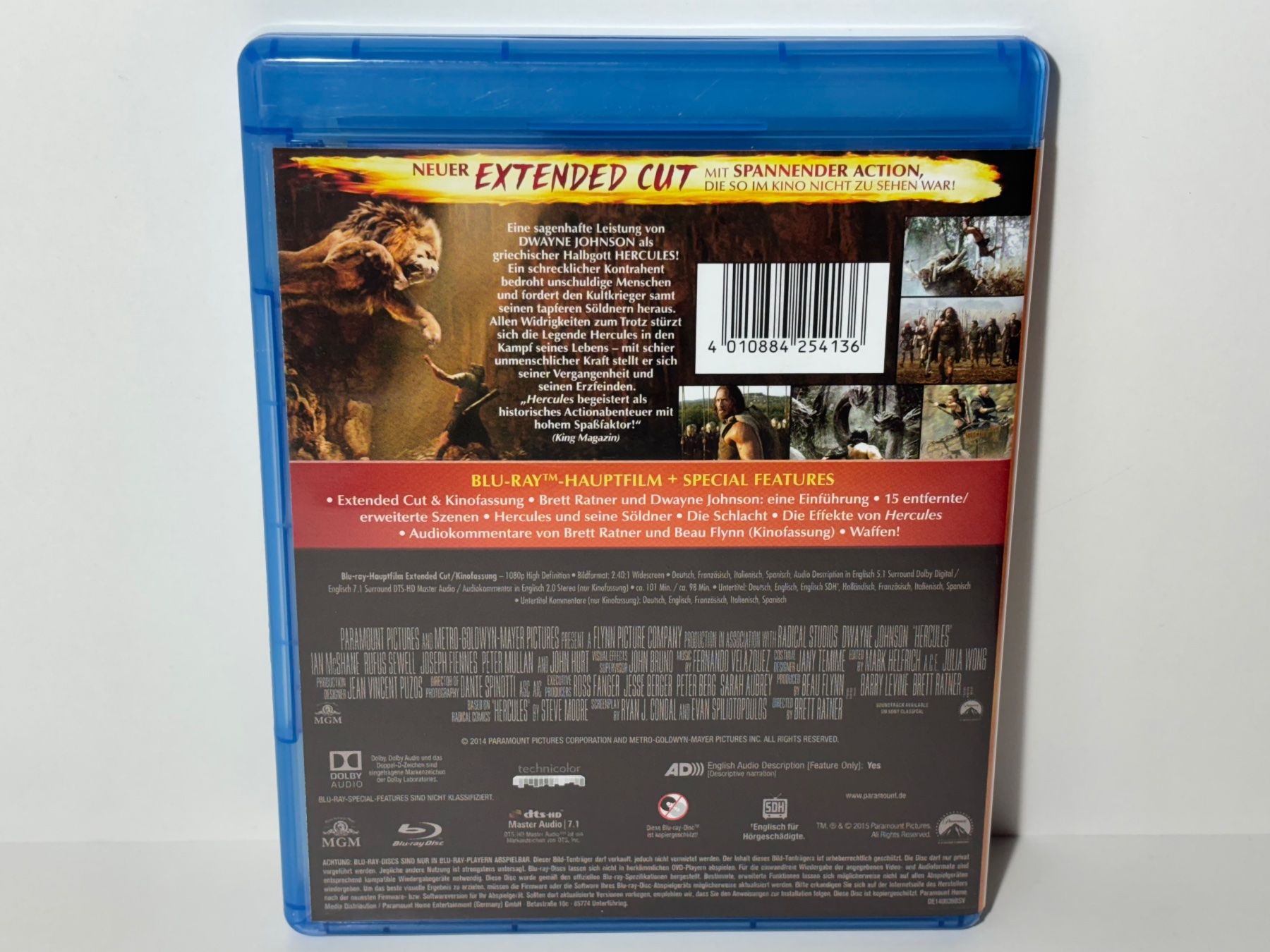 Tutti i DVDs: Hercules Blu Ray – Usato da Wilderswil venduto da Sstriker 1