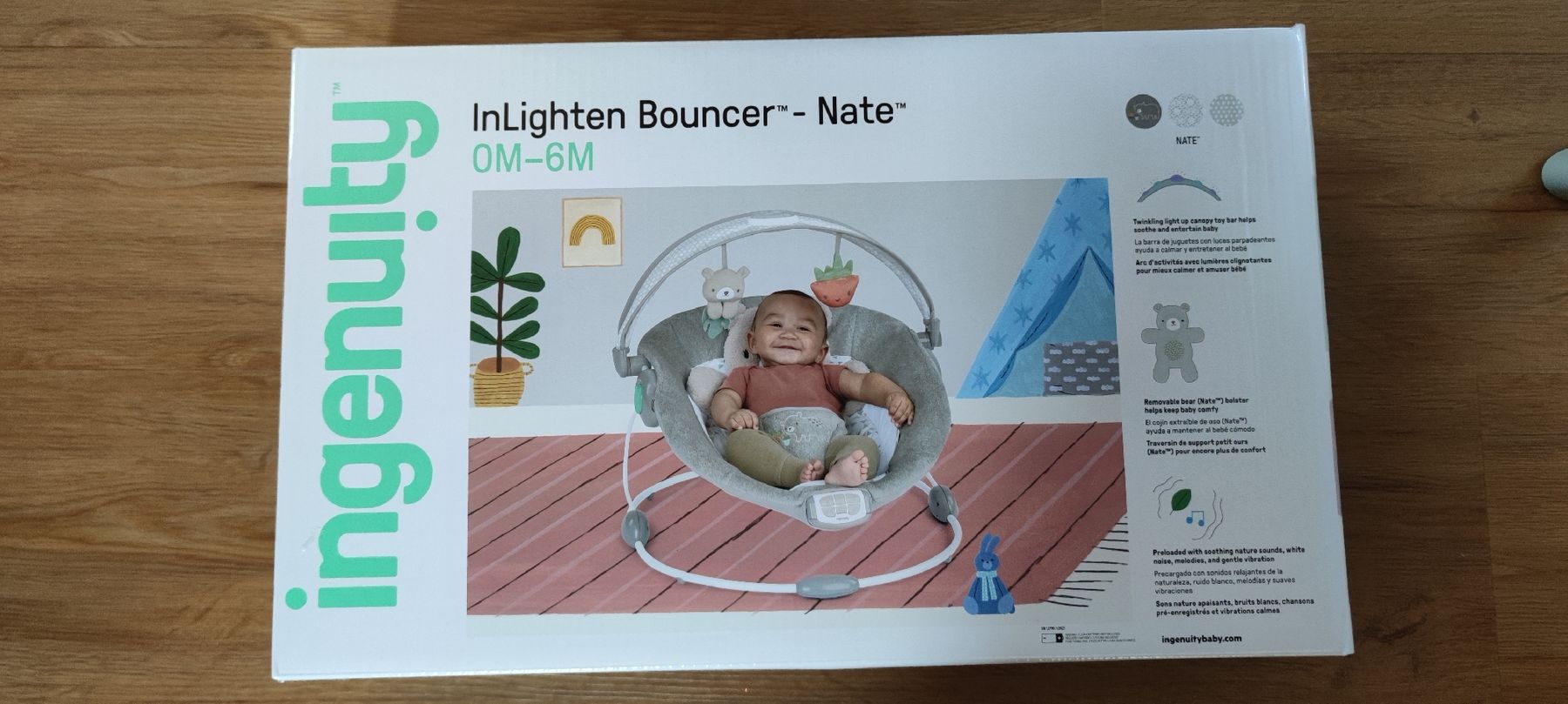 Wippen & Schaukeln: Ingenuity InLighten Bouncer - Nate – Neu und originalverpackt aus Hitzkirch von Cynthia_Ach
