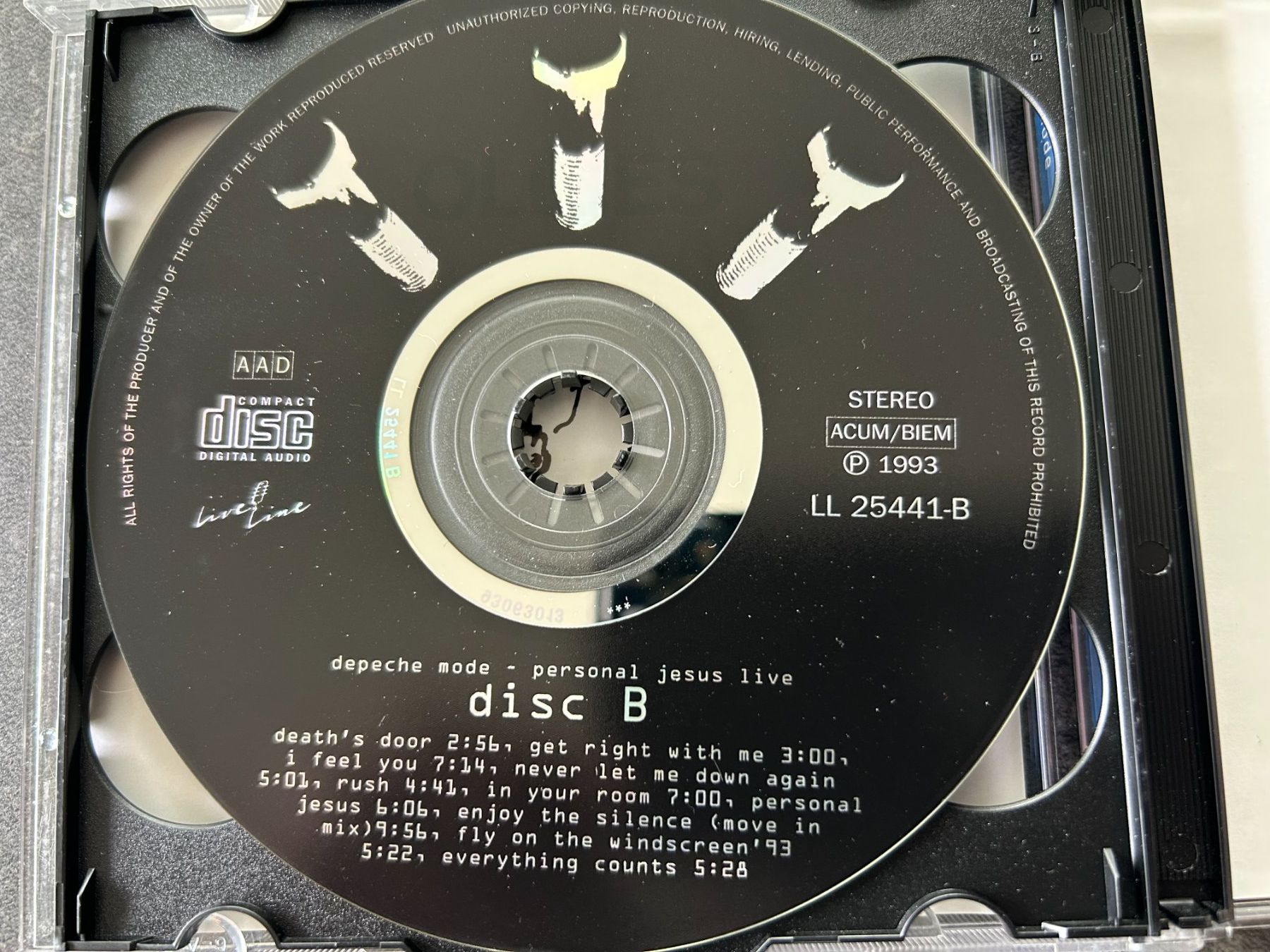 CD: Depeche Mode  2 CD Live Zurich 93 – Usato da Paradiso venduto da dep_qf5s 2