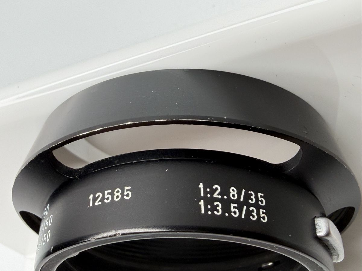 Leica Obiettivi: Leitz Leica Sonnenblende 12585 Summicron Summitar – Usato da zuchwil venduto da solotin74 5