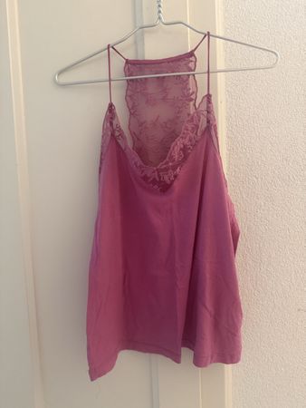 LANIUS Organic Fair Fashion Top S mit Spitze