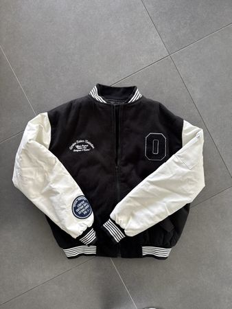 Baseball Jacket Black White Limited Edition Unisex