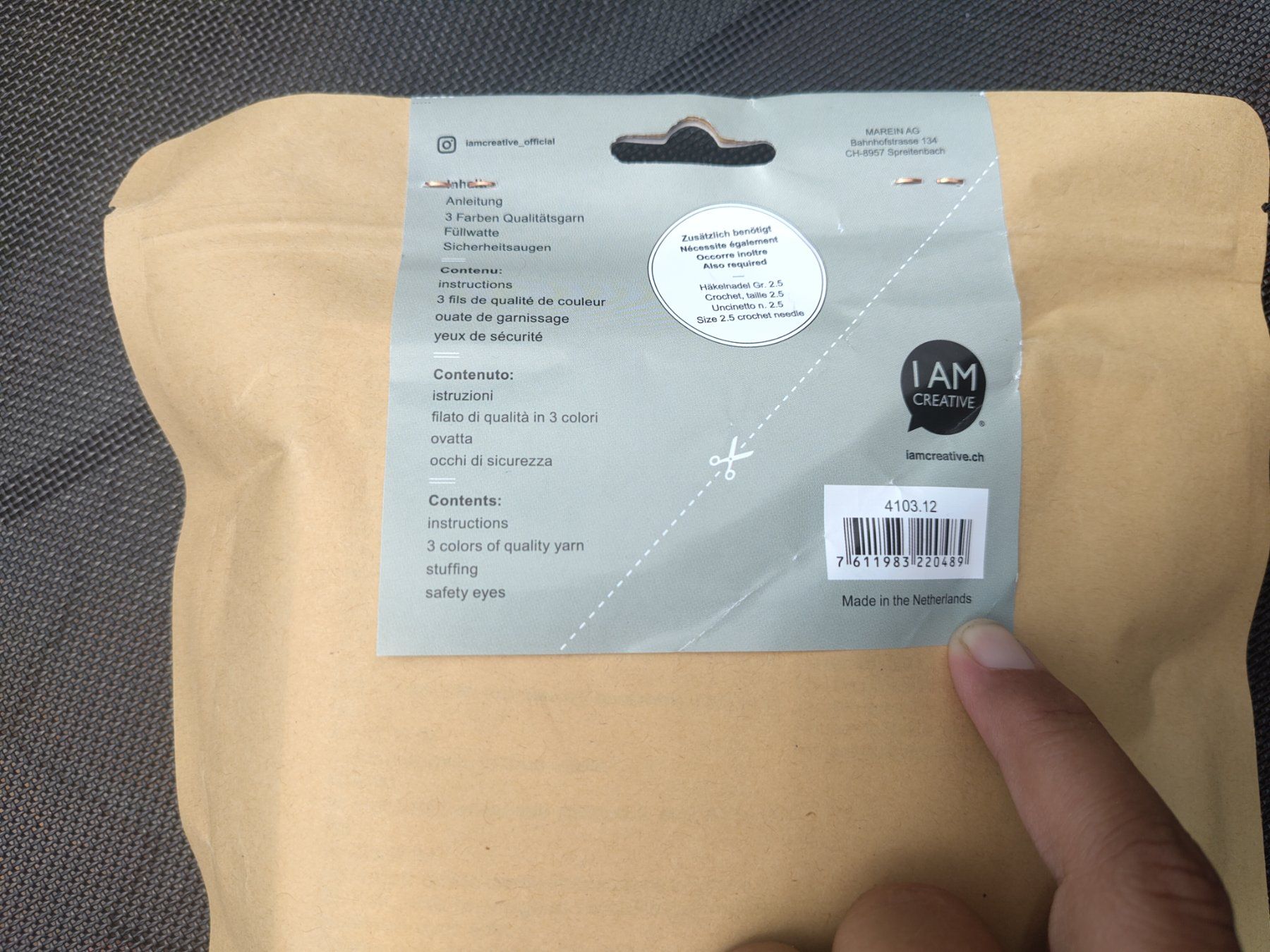 Kit bricolage: 1 Häkelset Fox Fuchs Neu Set – Nuovo (secondo la descrizione) da Leuggern venduto da Pummi19 1