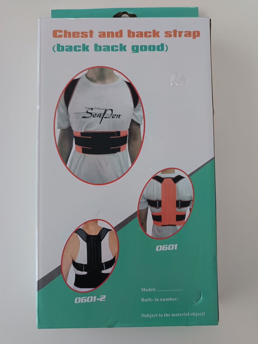 Medizinische Geräte: Neuer Rücken Brust Stabilisator XXL – Neu und originalverpackt aus Rüthi (Rheintal) von Balty