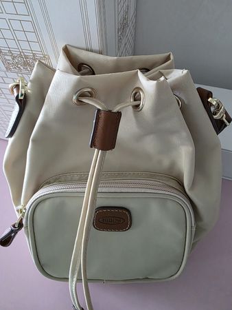 Bric's Beuteltasche (Bucket Bag) in Beige – Komplett NEU!