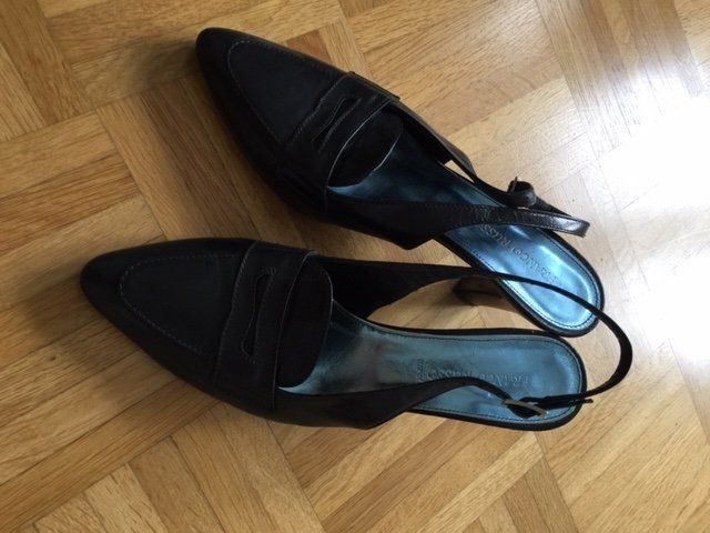 Damenschuhe: "FRANCO RUSSO" Sling-Pumps Gr. 39 – Neu (gemäss Beschreibung) aus Walenstadt von ricamul