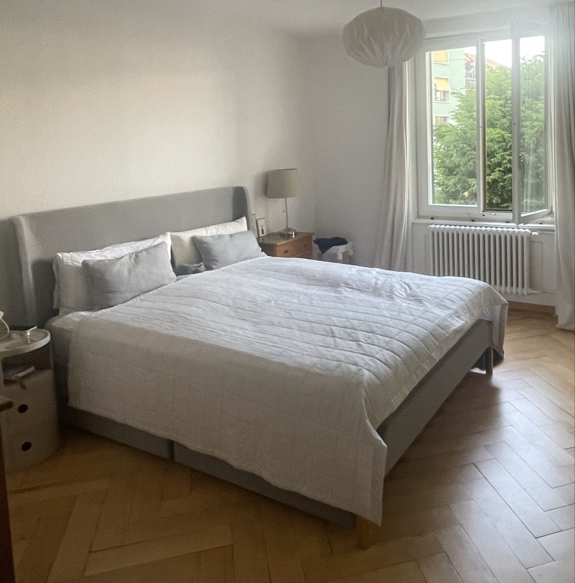 Letti: Polsterbett mit Stauraum in grau | 160x200 cm – Usato da Zürich venduto da sro_kn6w