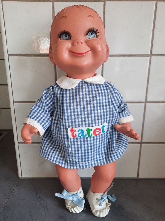Rare Ancienne Poupée Figurine Foot Années 70 Décoration Vintage