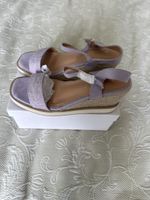 Lilac Wedges - Ideal Shoes - Size 38 - Summer Style!