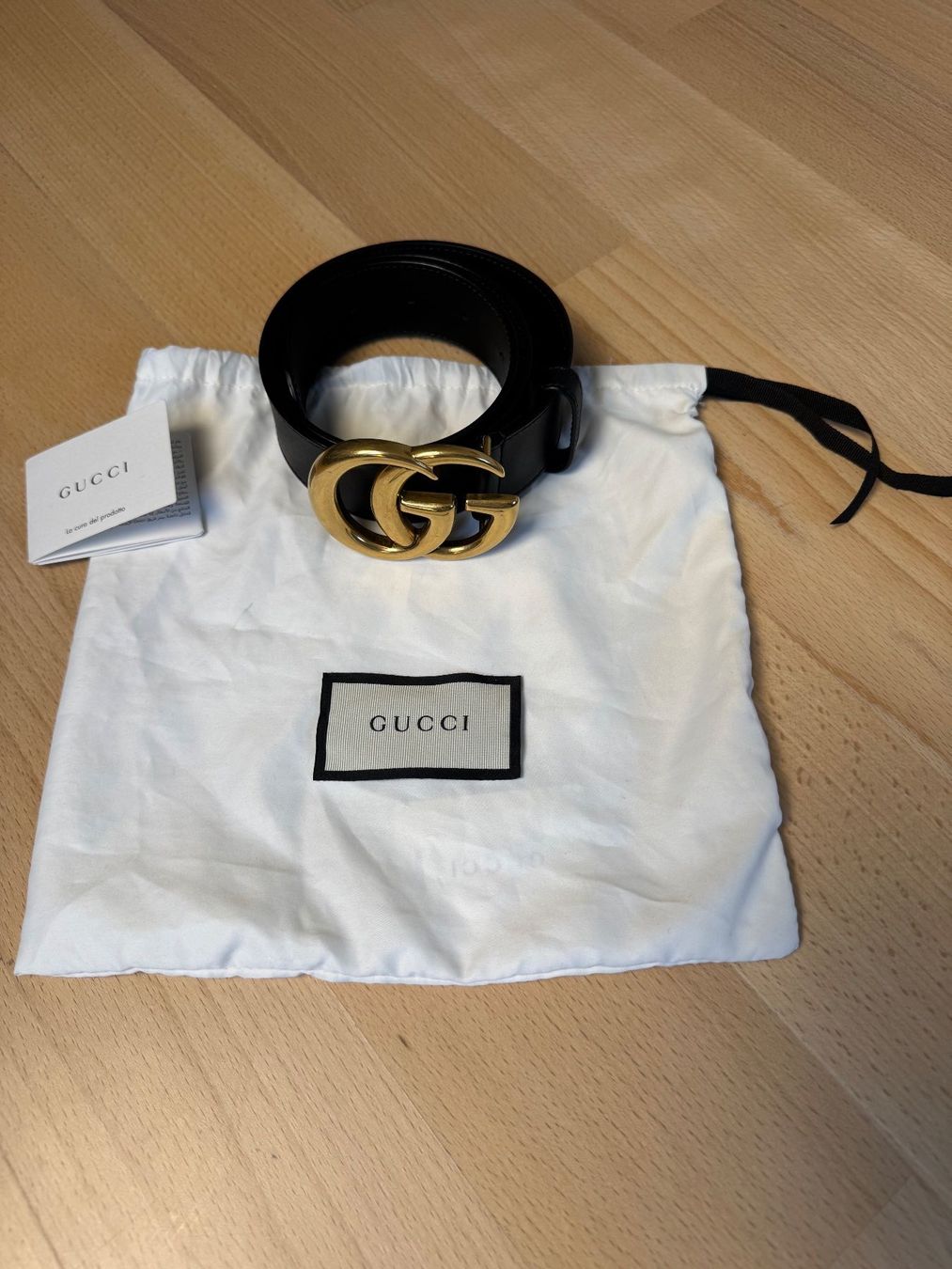 Gucci Cinture: GUCCI Gürtel GG Marmont breit – Usato da Muri b. Bern venduto da mymare 4