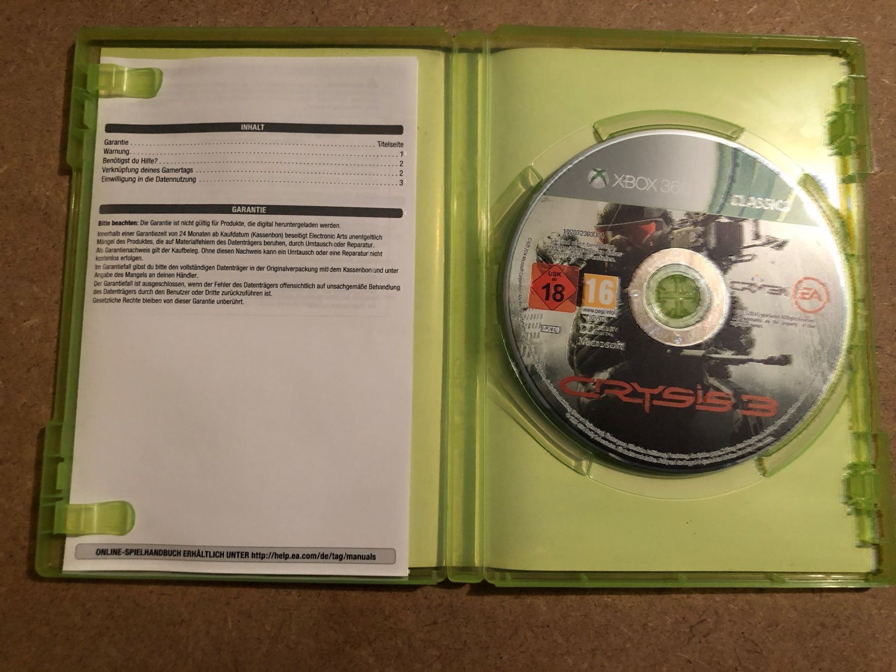 Spiele: Crysis 3 für Xbox 360 – Gebraucht aus Kestenholz von Mad18 2