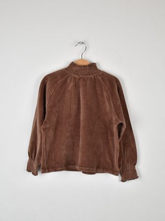 Liilu Pullover, Samtoptik Gr.104, 100% Baumwolle, neu