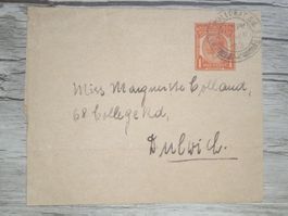 TR13 Document + Timbre England 1938