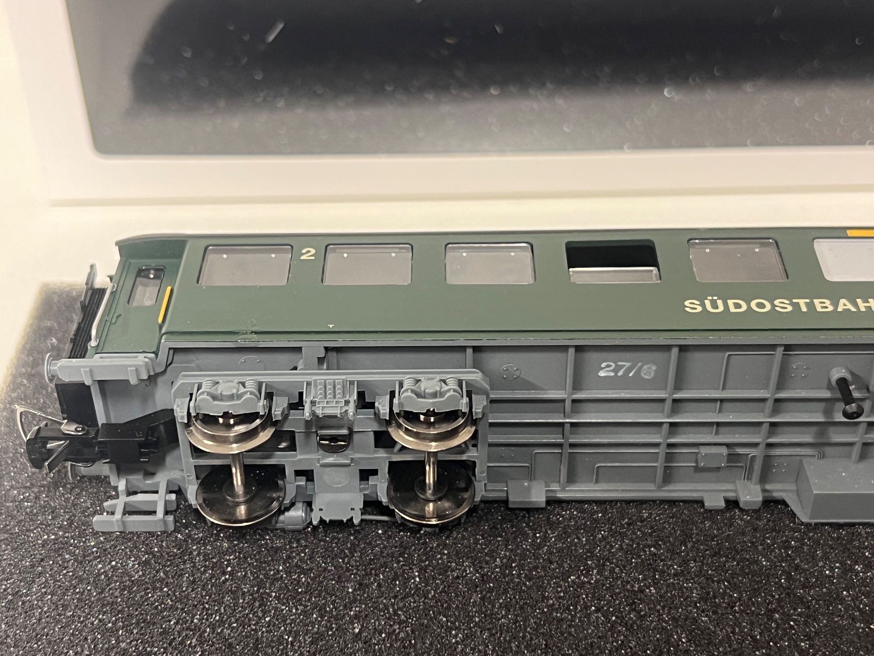 Fleischmann Modellini di ferrovie: Fleischmann SÜDOSTBAHN DC H0 – Usato da Geroldswil venduto da TopTrain54 7