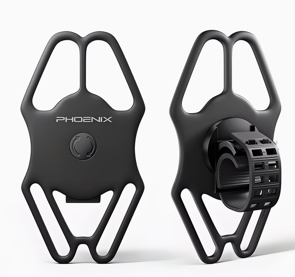 Cavalletti per biciclette: Support de téléphone léger phœnix 35 g – Nuovo e nell'imballaggio originale da Conthey venduto da Michel124