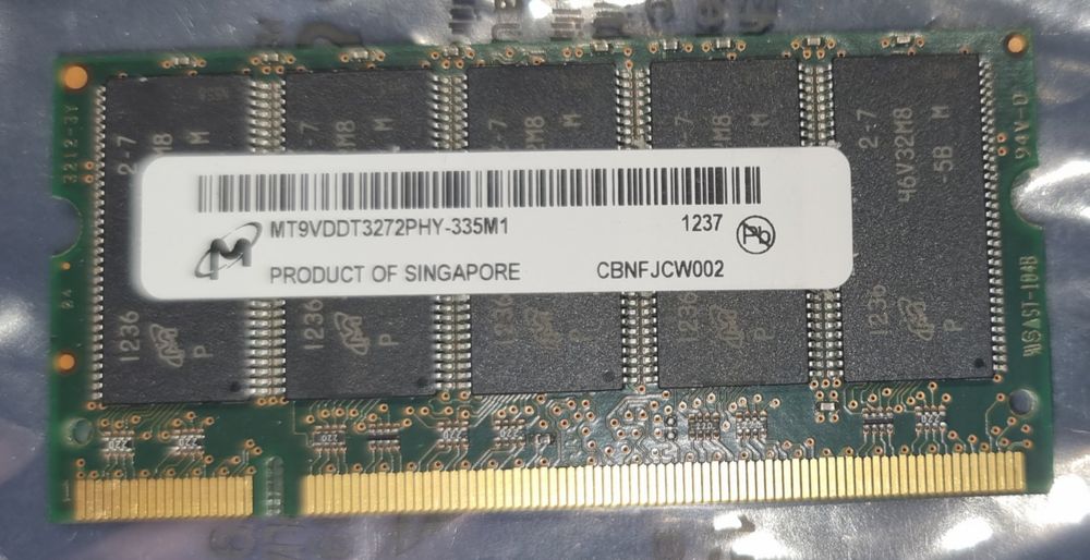 Mémoire RAM Micron technology Micron - DDR5 - module - 96 Go - DIMM 288 broches - 5600 MHz / PC5