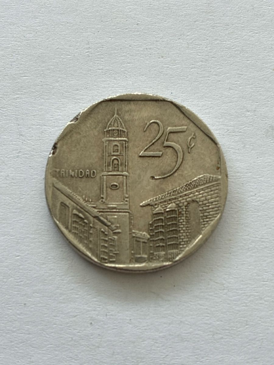 Tutti le monete: Nr. 16: 25 Centavos, Kuba, 2008 – Usato da Burgdorf venduto da Yakari5165