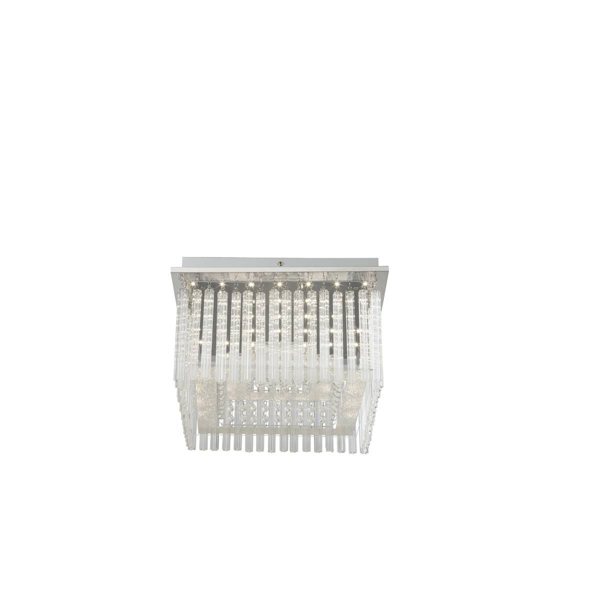 Lampadari & plafoniere: LED Deckenleuchte, Chrom, 36 cm x 36 cm – Nuovo (secondo la descrizione) da Kreuzlingen venduto da Smart-Light 3