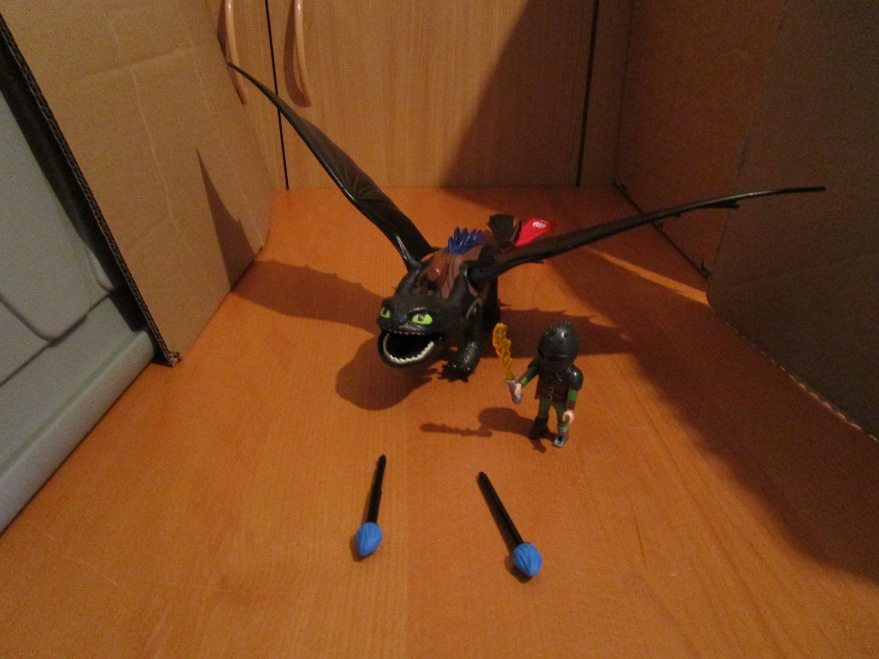 Playmobil Giocattoli: Playmobil:  Drache Ohnezahn mit Hicks – Usato da Wetzikon ZH venduto da Storchadebar