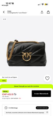 Pinko Tasche „love classic“ 
