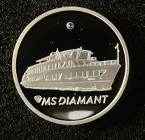 MS Diamant 2017, Auflage nur 1500 Stk. , versilbert, Top!