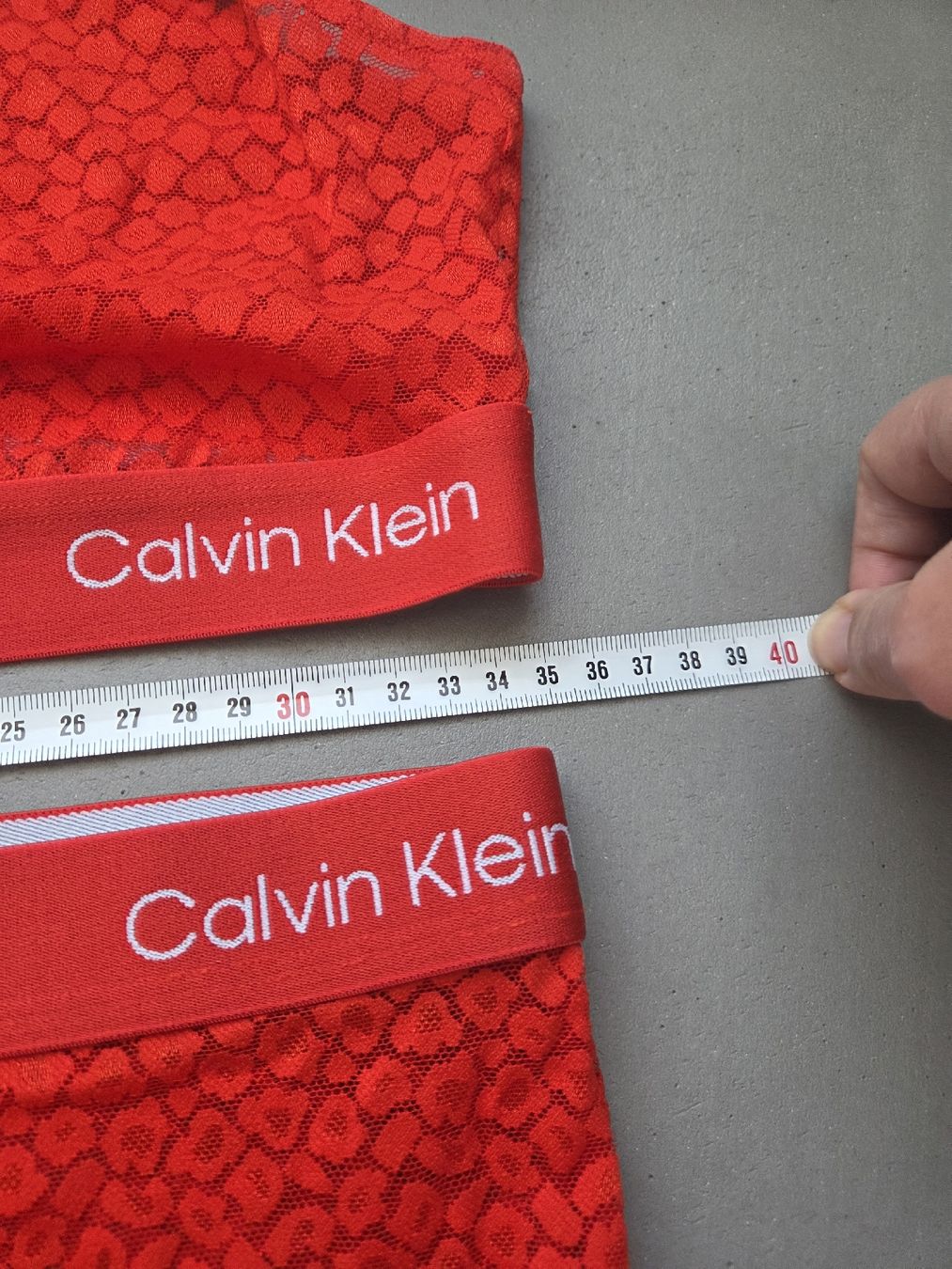 Calvin Klein Altra biancheria intima: Calvin Klein Set rot Spitze Grösse 40 – Usato da Zürich venduto da yubr 3