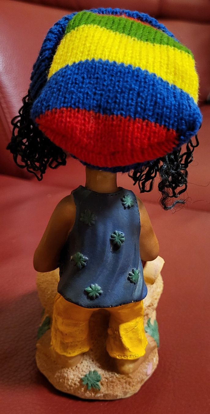 Statuette: Figur mit Bong, Aschenbecher, Reggae Kult "Bob Marley" Style – Nuovo (secondo la descrizione) da Zürich venduto da meinhobby 2