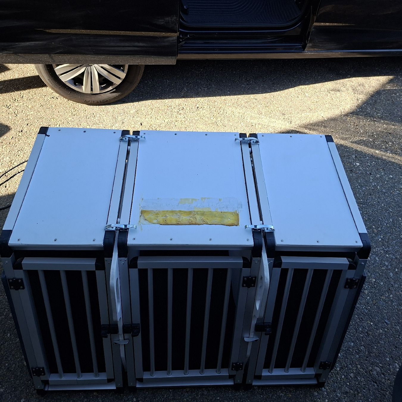 Gabbie, trasporto & Sicurezza: Hundebox 3 Abteil – Usato da pfaffhausen venduto da xani01 4