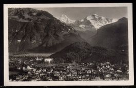 Interlaken Mönch und Jungfrau  1925