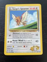 Pokemon Lt. Surge‘s Spearow 83/132 Gym