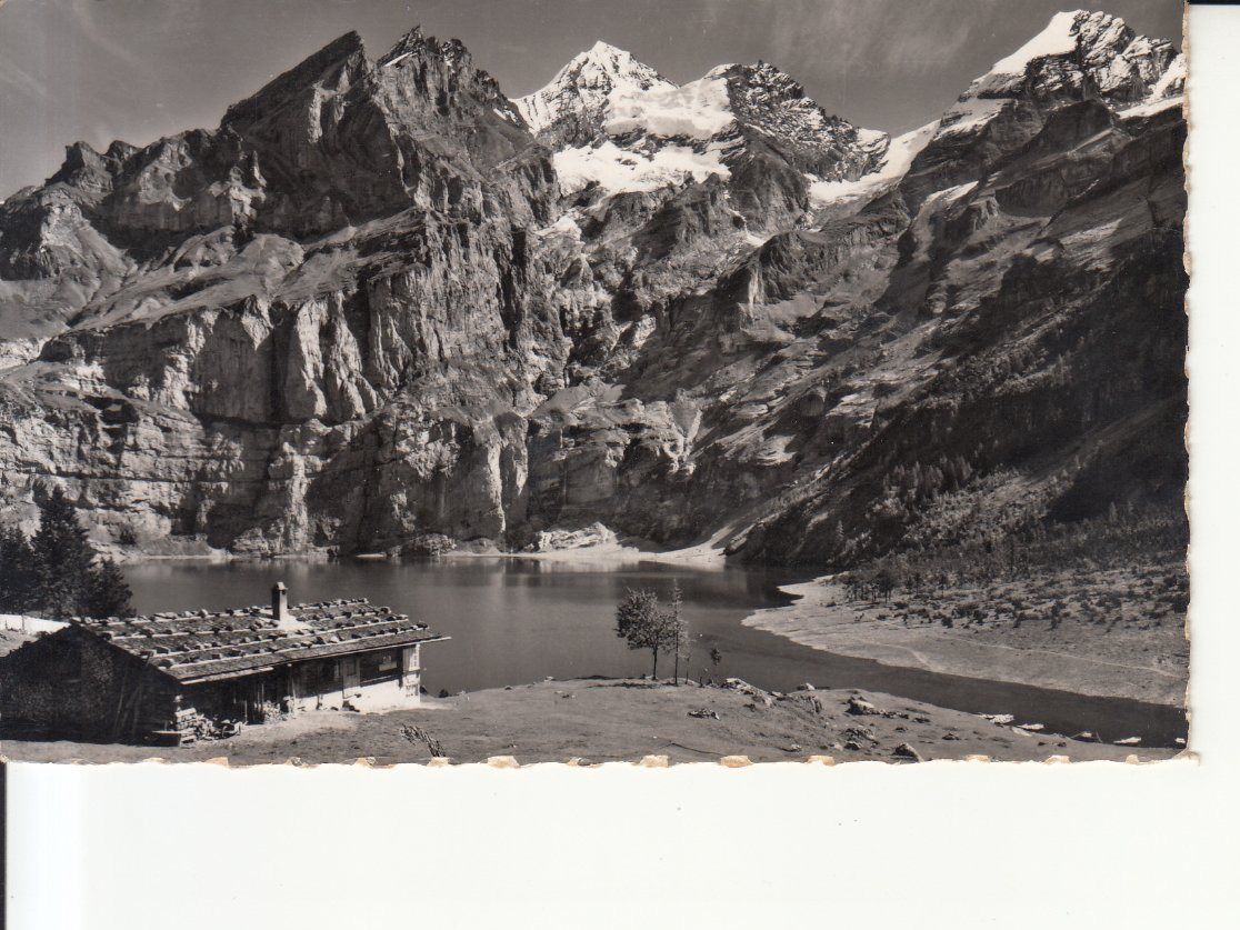 Cartoline postali: Oeschinensee ca. 1950 – Usato da Bürglen TG venduto da StampGraf