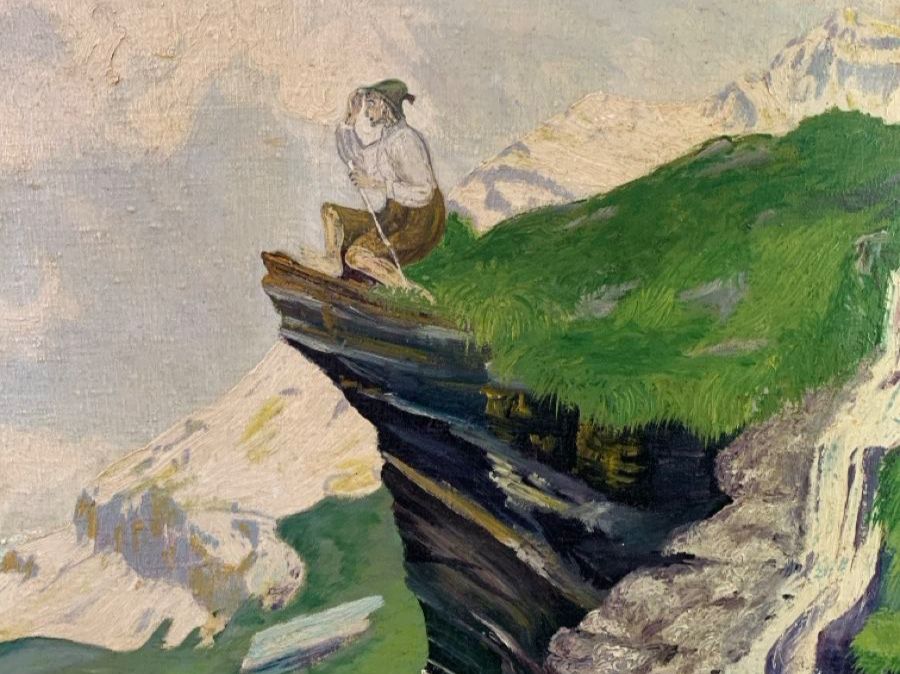 Dipinti: FLÜCKIGER FRITZ – Usato da Wolfhalden venduto da SecondAntique