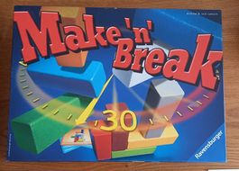 RAV. *MAKE'N'BREAK - SPIEL* NEUWERTIG/27 X 37 X 5/VOLLST/ANL