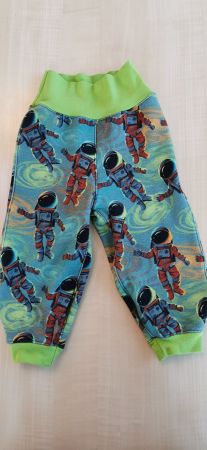 Warme neue handmade Astronauten Pumphose, Grösse 86