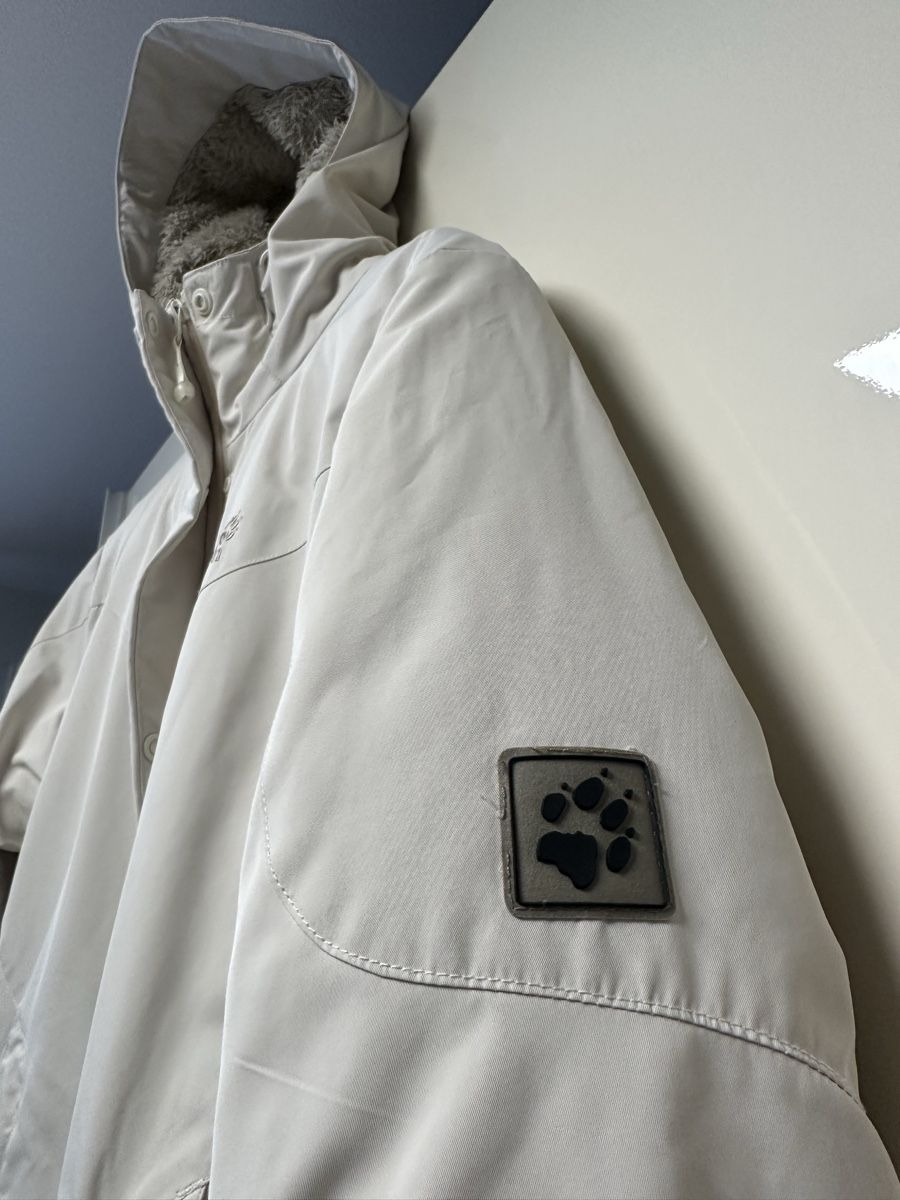 Jack Wolfskin Giacche: Jack Wolfskin Winterjacke, beige, Gr. L – Usato da Liestal venduto da ichjel 3