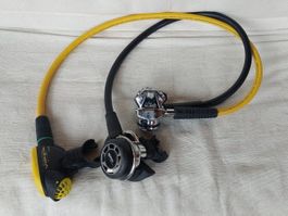 Atemregler Mares Abyss mit 1. Stufe und zwei 2. Stufen