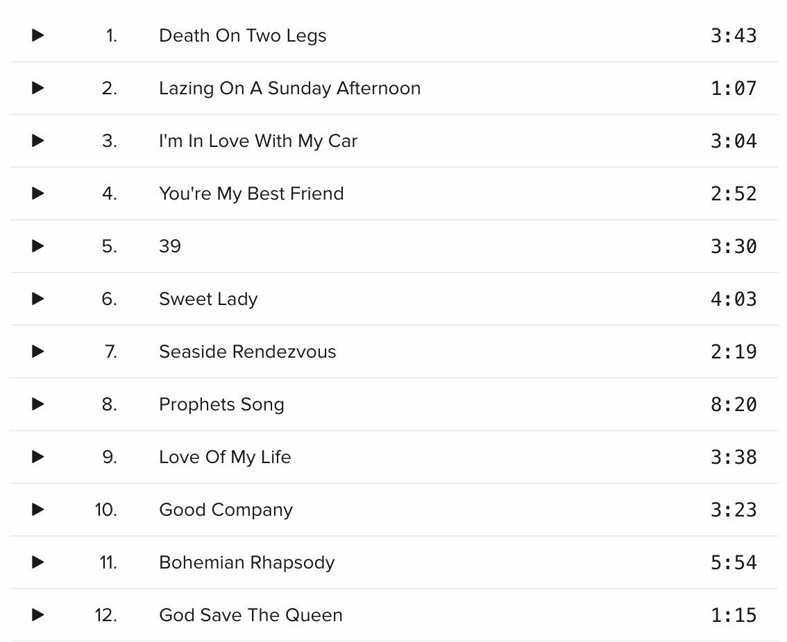 CD: Queen - A Night at the Opera (CD) – Usato da Brunnen venduto da Barfly5 2