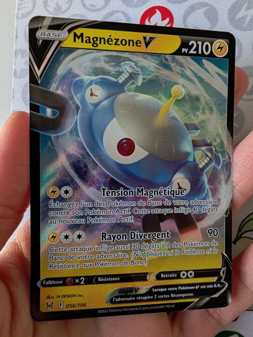 Pokémon Carte collezionabili: Pokémon FR Magnézone V Origine Perdue – Nuovo (secondo la descrizione) da Thônex venduto da Janadel 1