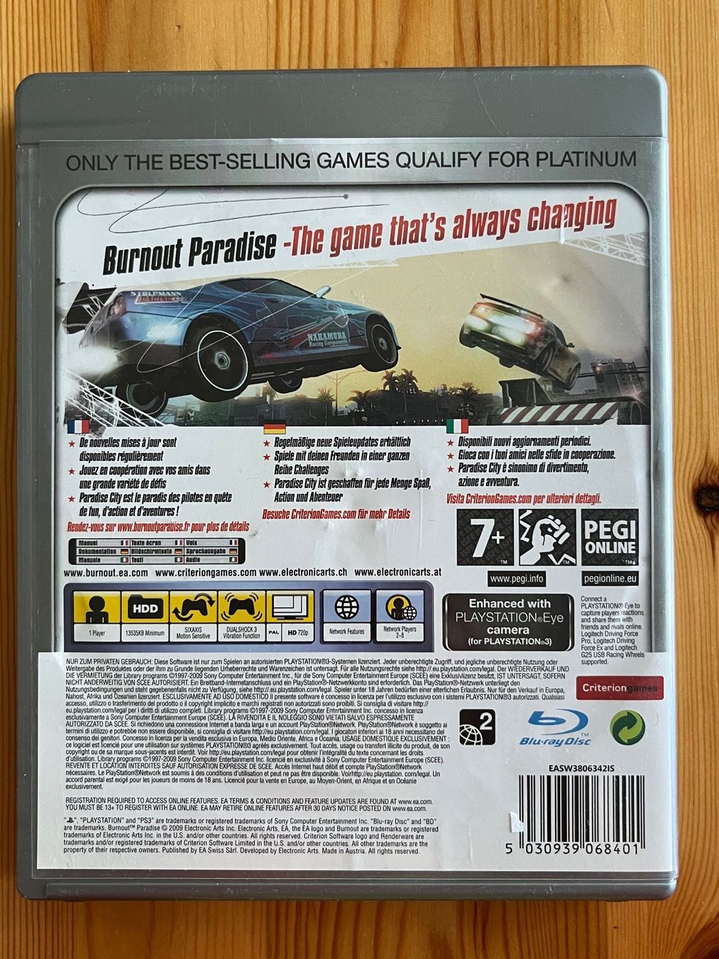 Sony Spiele: Burnout Paradise - Playstation 3 – Gebraucht aus Zürich von Gurkis 1