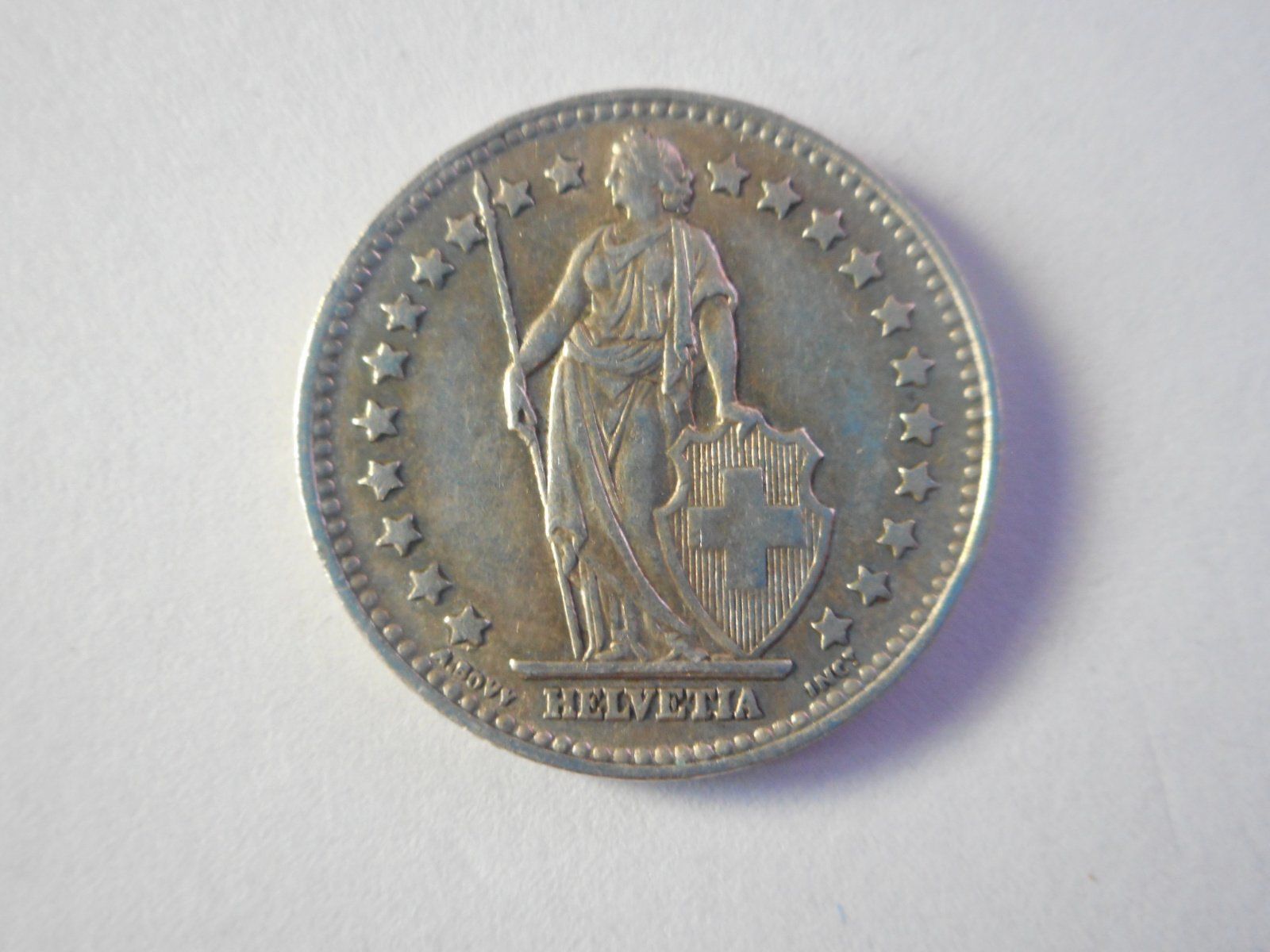 Alle Münzen: 1 Fr. 1955 silber – Gebraucht aus Kriegstetten von pizlad2010 1