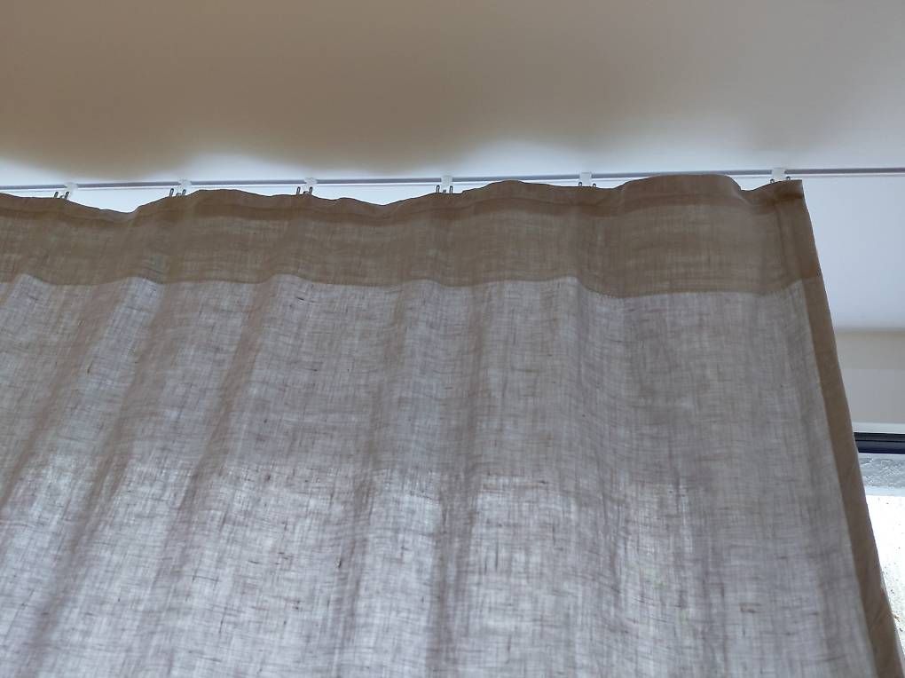 Ikea Tende: 2 Vorhänge 2.5m grau – Usato da Binningen venduto da eli_rcf2 2