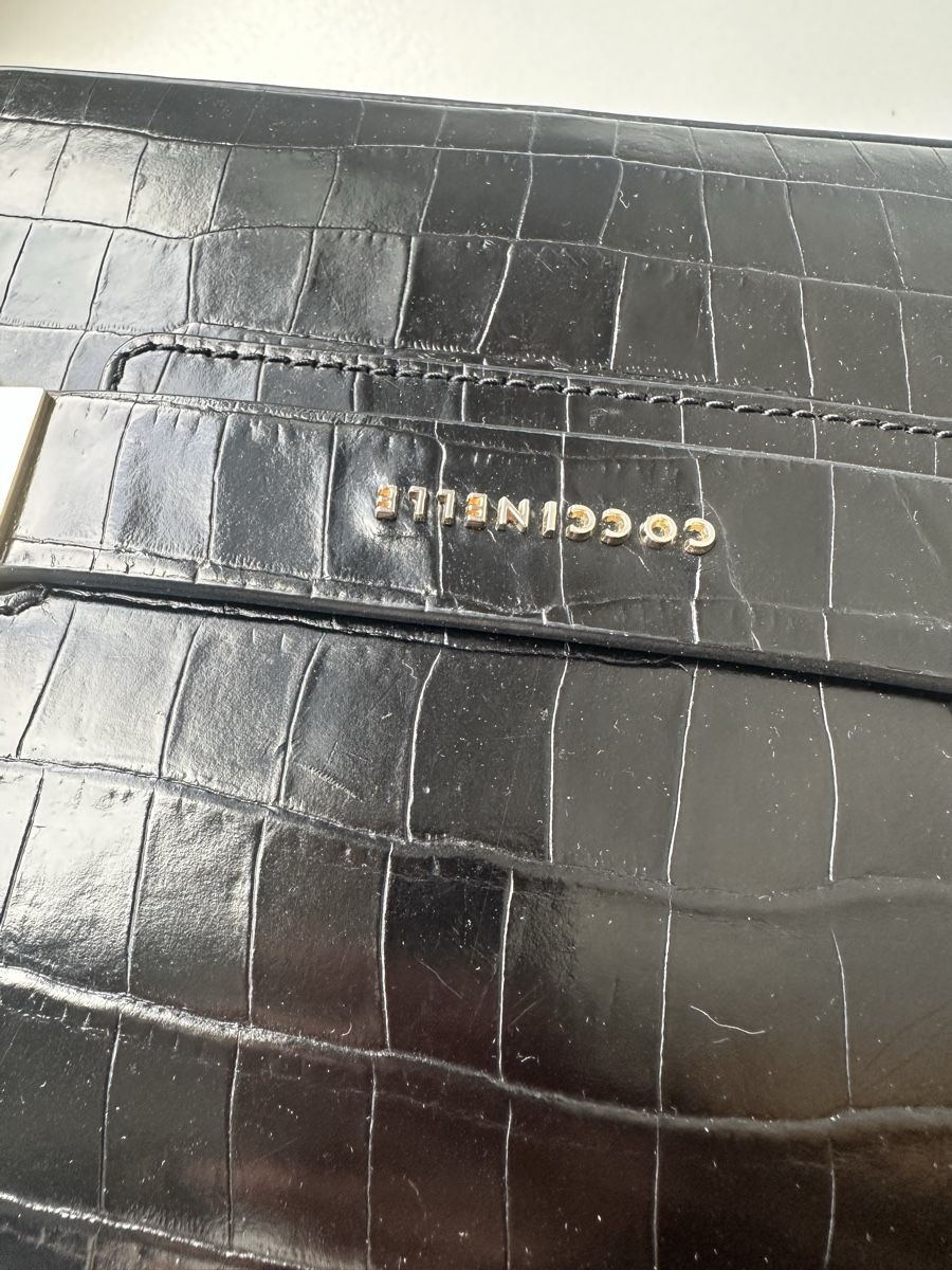 Coccinelle Borse da donna: Coccinelle black croc leather bag – Nuovo (secondo la descrizione) da Uster venduto da Monika_OB 5