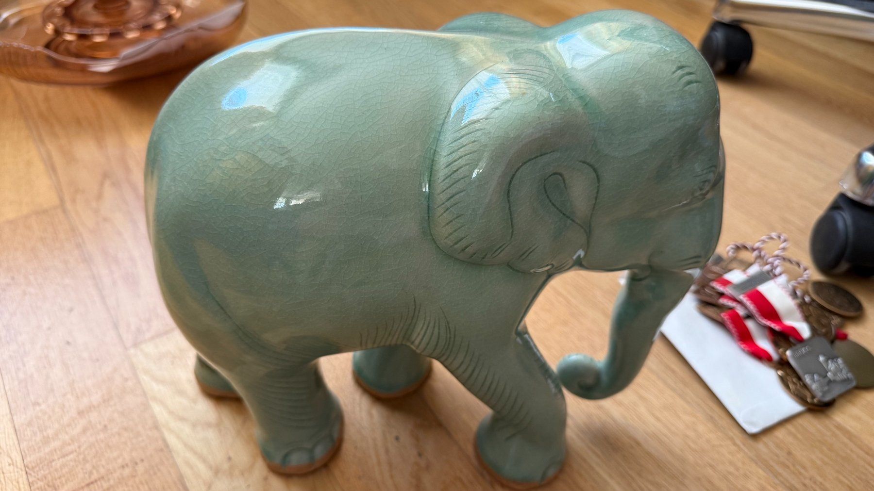 Statuette: Elephant Made in Thailand Baan Celadon – Usato da Winznau venduto da Puha2001 1