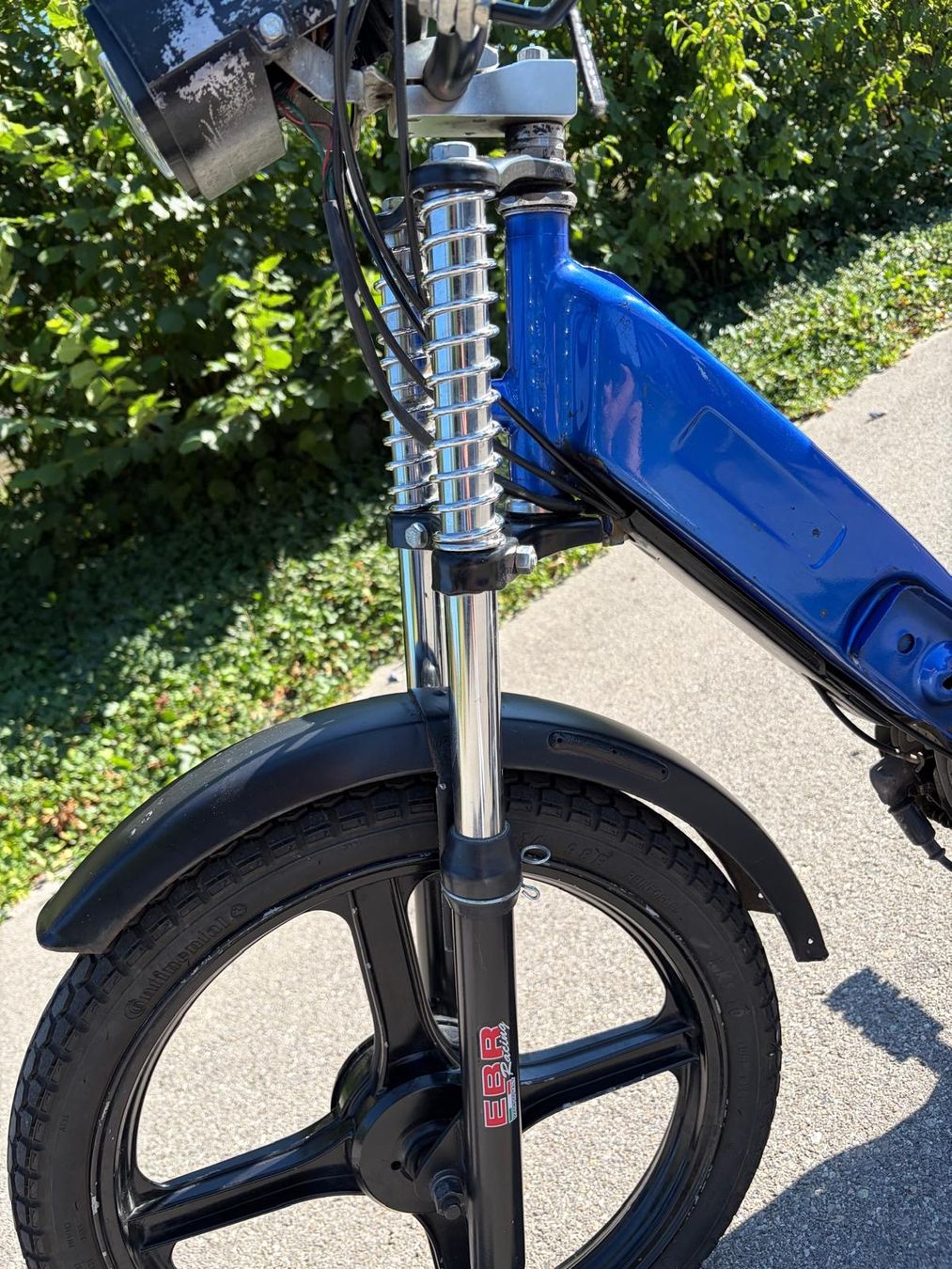 Piaggio Ciclomotori: Piaggio Ciao mit EBR Gabel und EVOK LED Licht – Usato da Gempenach venduto da Sj_hunter 3