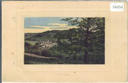 Wattwil - Generalansicht - coloriert